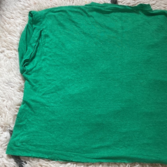 Sandro Distressed Linen Tee - Picture 10 of 17